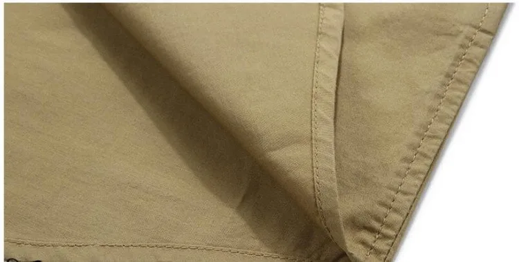 LILL | размера плюс чистый хлопок Удобная мужская Повседневная рубашка мужская армейская AFS джип-рубашки с коротким рукавом Военная рубашка, UMA173