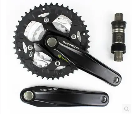 

SHIMANO Alivio FC M430 3x9S 27S MTB Ctalink Spline Crankset + ES25 68x118mm Bottom Bracket