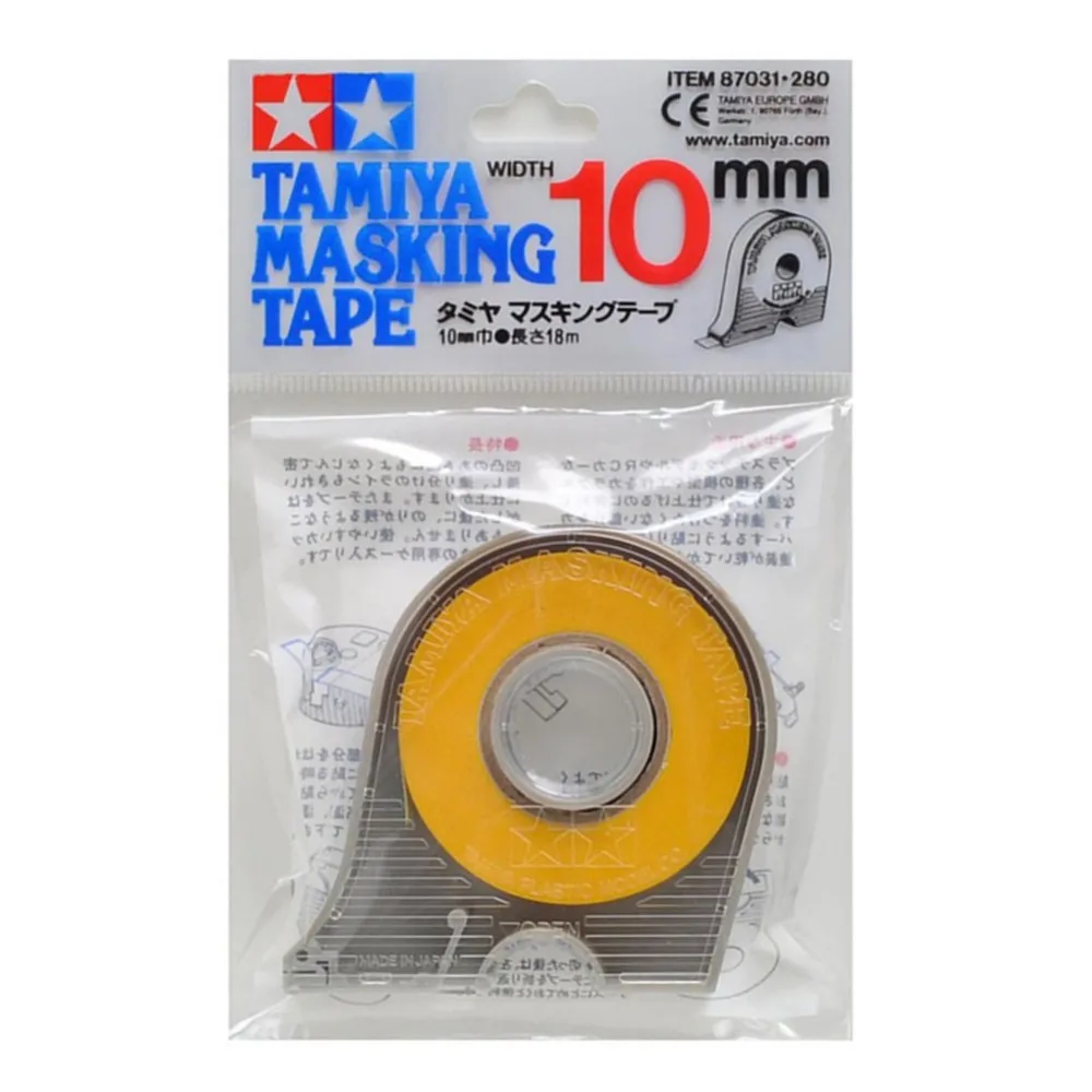 Малярная лента Tamiya 87031 длина 18 м ширина 10 мм в коробке | Игрушки и хобби