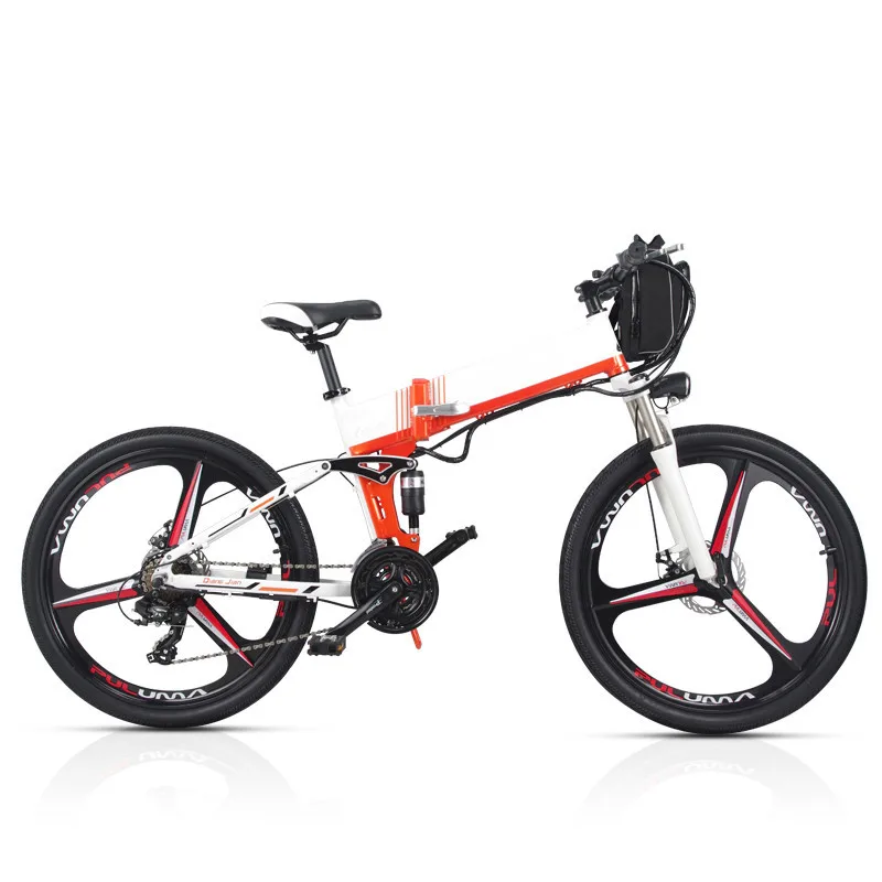 Sale New Arrival Double Lg Battery 100-150km Long Range Electric Bike Mountain Style Full Suspension E Bike 19