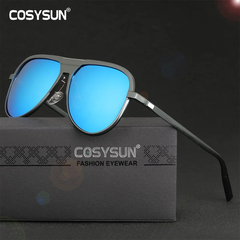 

Brand Aluminum alloy Polarized Sunglasses Men Driving Glasses Men's Polarized Goggles Eyewear Male Pilot Style Sun Glasses CS512