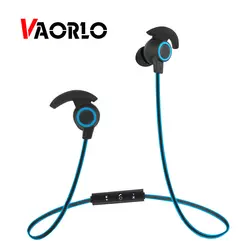VAORLO Спорт Bluetooth наушники беспроводные наушники с микрофоном Super Bass стерео наушники шейным Bluetooth гарнитуры V4.2