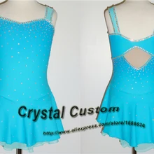 Индивидуальное Фигурное катание на льду платье для девочек изящное Новое Брендовое детское платье для соревнований на коньках DR3429