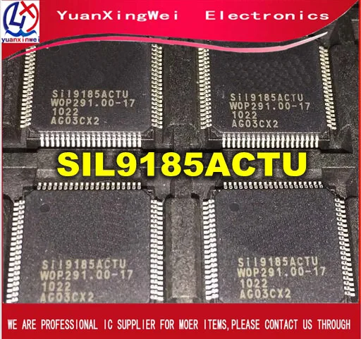 Бесплатная доставка 10 шт. SIL9185 SIL9185A SIL9185ACTU SI19185ACTU QFP80 | Электроника
