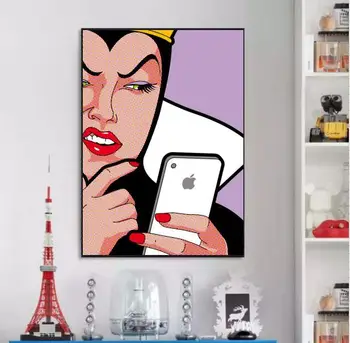 

N-309 Super Hero Private life pop art hand painted Pop Culture on canvas Decoration Home Decorl Pictures no framed