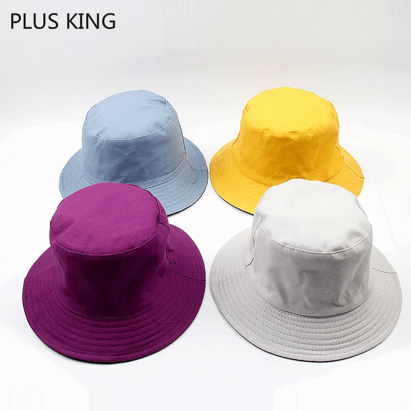

New Bucket Hat Men Women Leisure Hats Harajuku Boonie Couple Cap 4 Colors
