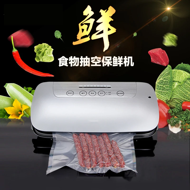 220V Household Full Automatic Vacuum Sealing Machine Dry/wet food