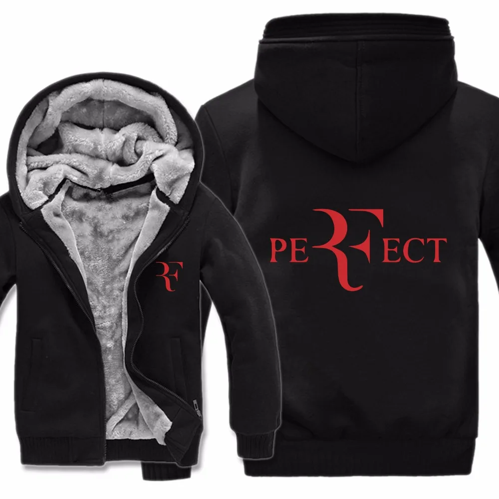 

Man Coat Men Wool Liner Fleece Unisex The Roger Federer Sweatshirts The Roger Federer Pefect Hoodies Jacket Winter Pullover