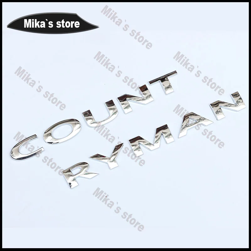 For Bmw Mini Cooper Countryman R60 F60 3d Metal Rear Trunk Word