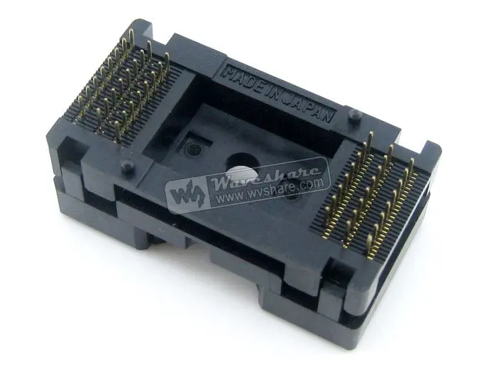 OTS-48-0.5-12 TSOP48 TSOP 48 Enplas IC Test Burn-In Socket Programming Adapter 18.4mm Width 0.5mm Pitch