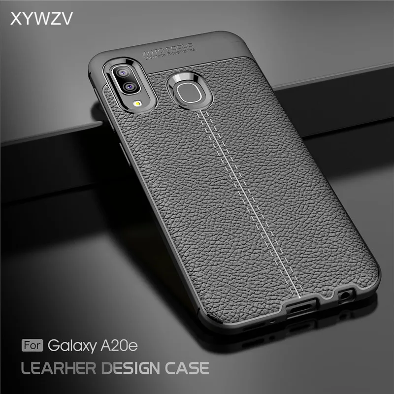 

For Samsung Galaxy A20e Case Luxury PU leather Rubber Soft Silicone Phone Case For Samsung Galaxy A20e Cover For Samsung A20e