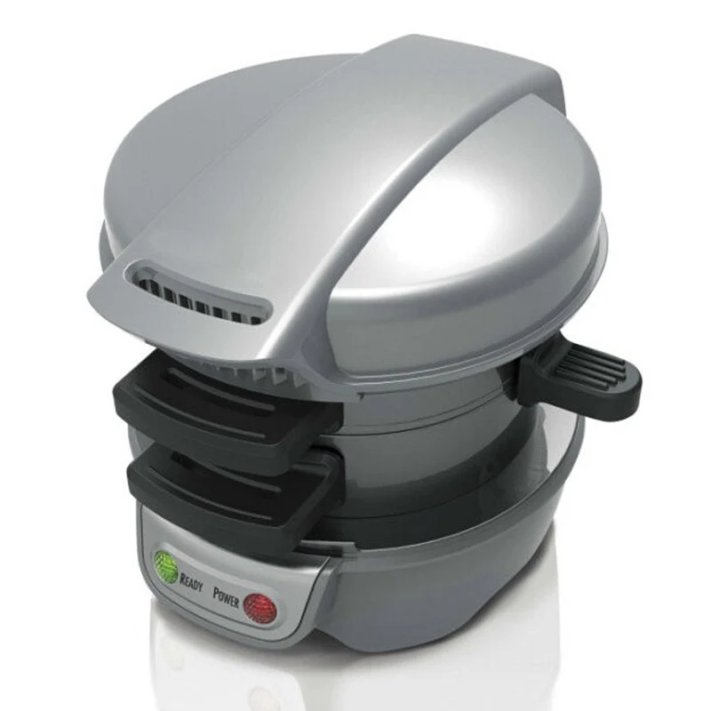 VOSOCO Hamburg machine Circular Household type hamburger 600W 220V 50Hz MINI Hamburg Sandwich machine Toaster Breakfast machine dardan hamburg