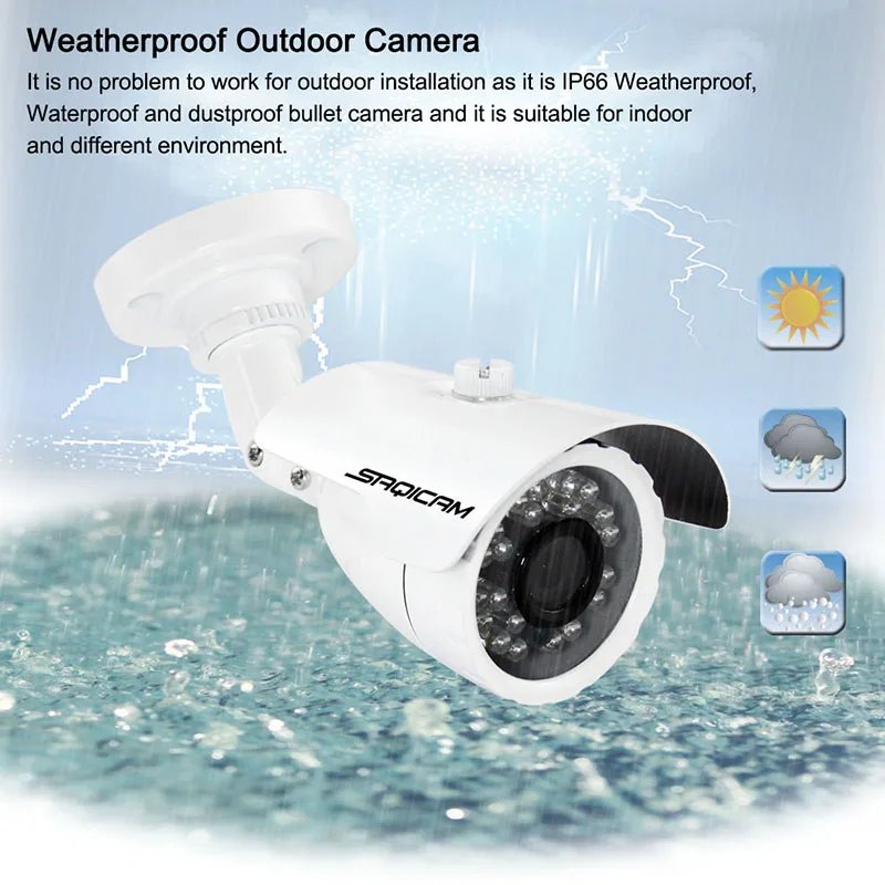 Saqicam домашняя охранная CCTV камера система 4CH 720P 1200TVL 1.0MP день/Ночь