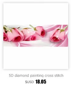 170x50 см 5D круглая Алмазная вышивка крестиком набор Алмазная вышивка "сделай сам" Алмазная мозаика, цветы