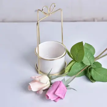 

Creative Fleshy Flower Pot Bird Round Frame Flower Pots for Fleshy Succulent Plant Planter Home Garden Office Decoration