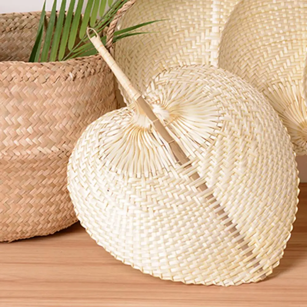 Кулер ручной работы из бамбука в форме сердца|Декоративные вееры| |