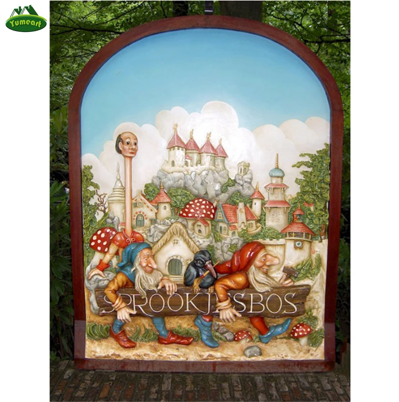 Алмаз живопись Efteling парк Алмазная вышивка клоун мультфильм Вышивка крестом