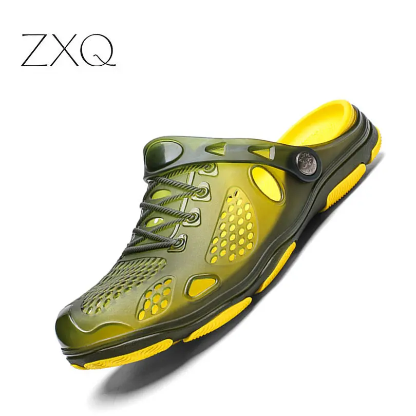 

2019 New Men Sandals Summer Flip Flops Slippers Men Outdoor Beach Casual Shoes Cheap Male Sandals Water Shoes Sandalia Masculina