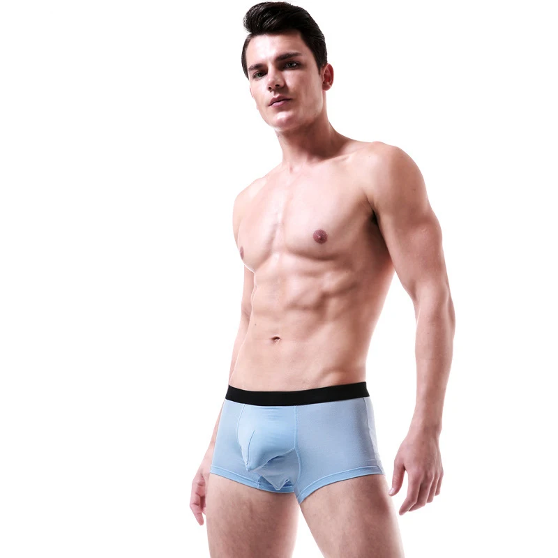 Мужское нижнее белье Cueca дышащее боксеры для разделения яиц и слонов|Боксеры| |