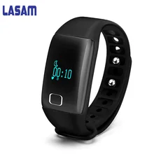 Bluetooth 4.0 Smart Браслет монитор сердечного ритма SmartBand фитнес-шаг браслет для Android IOS Телефон PK fitbit Водонепроницаемый