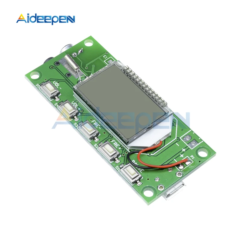 DSP PLL 87-108 МГц цифровой стерео FM беспроводной передатчик Модуль микрофонная плата многофункциональная частотная модуляция