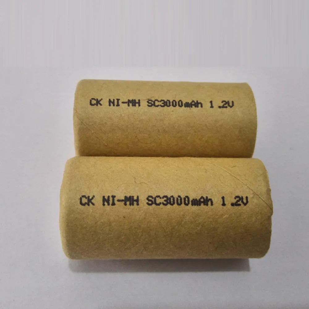 Soravess 4/8 шт. SC3000mAh Батарея 1,2 V Ni-Mh Перезаряжаемые батареи без сварки вкладки точек касания для зарядки дрель ручная дрель