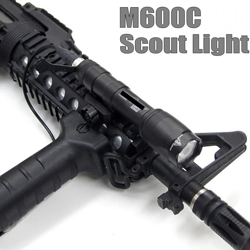 Element Airsoft M600C флэш-светильник светодиодный оружейный Тактический светильник для охоты на открытом воздухе Softair Rifle Scout светильник EX072