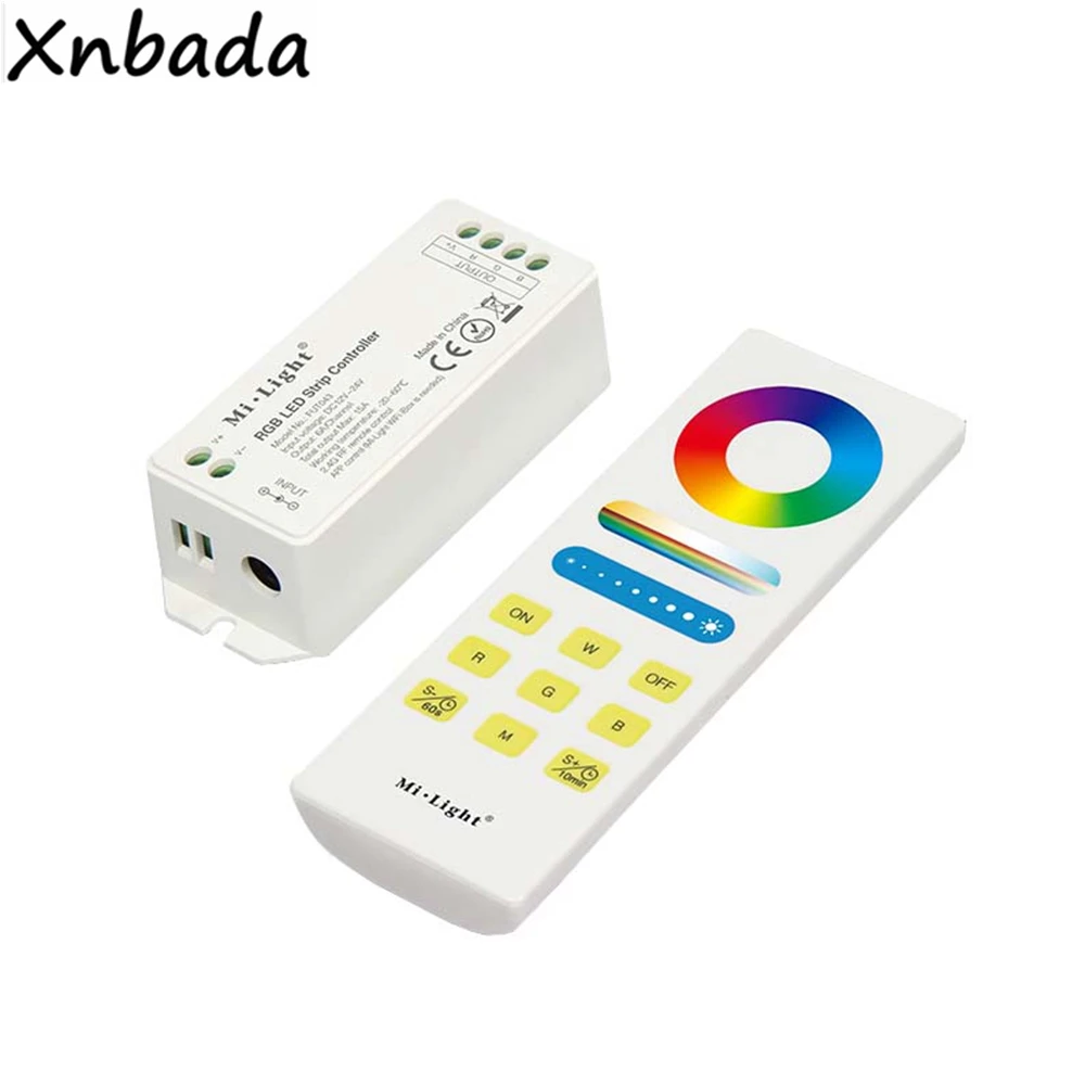 Milight MiBoxer FUT043 RGB контроллер светодиодной ленты Max 15A DC12V/24V 2 4 GHz Беспроводной RF FUT088 +