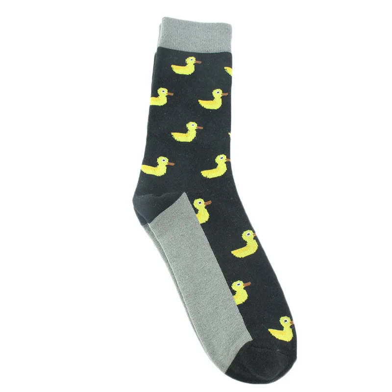 [COSPLACOOL] смешные мужские носки с изображением животных, еды, Чили, бургер, собаки, слона, носки, новинка, подарок, носки унисекс для скейтборда - Цвет: 22