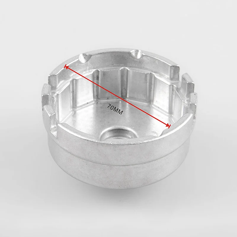 70 мм Алюминиевый Масляный фильтр гаечный ключ торцевой инструмент для удаления для Toyota Prius Corolla Camry Rav4 Lexus U