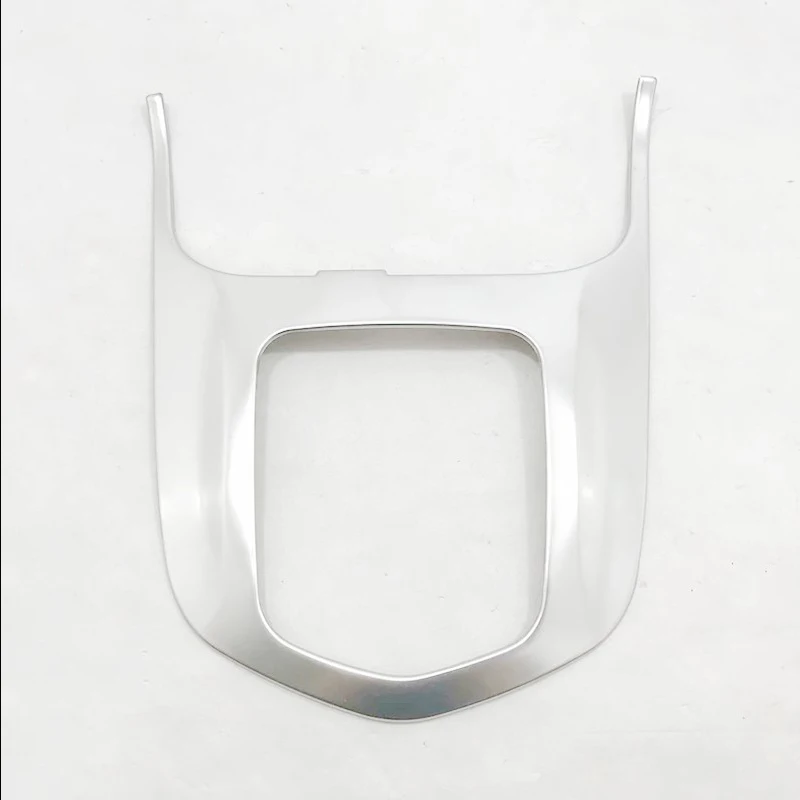 Stainless steel For Nissan Navara NP300 accessories 2017-2019 car styling Car gear shift knob frame panel Decoration Cover Trim