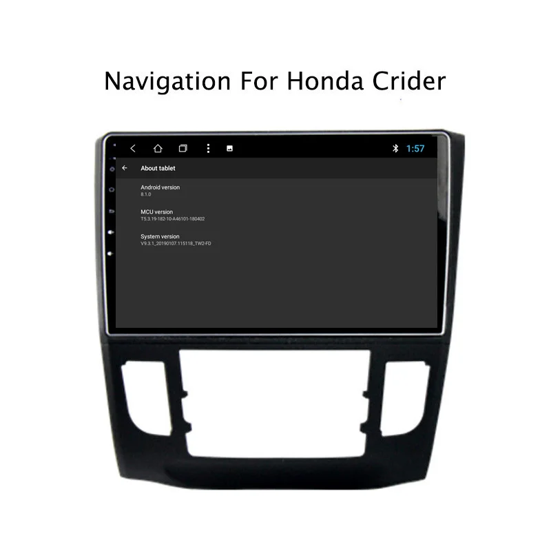 Cheap NAVITOPIA 10.1inch 2G RAM 32G ROM Android 8.1 Car DVD Multimedia GPS Navigation for Honda Crider 2013 2014 2015 2016 2017 2018 5