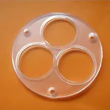 L46-3* 1 Высококачественная крышка объектива, диаметр: 46 мм, толщина: 2 мм, материалы PMMA, прозрачный цвет