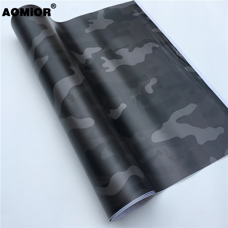 Black Camo Vinyl Wrap (12)