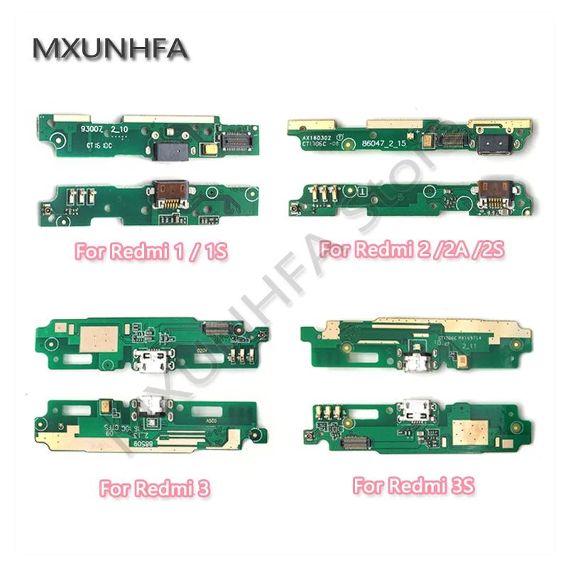 Гибкий кабель для зарядного устройства Micro USB Xiaomi Redmi 1 1s 2 2A 2s 3 3s|Шлейфы мобильных