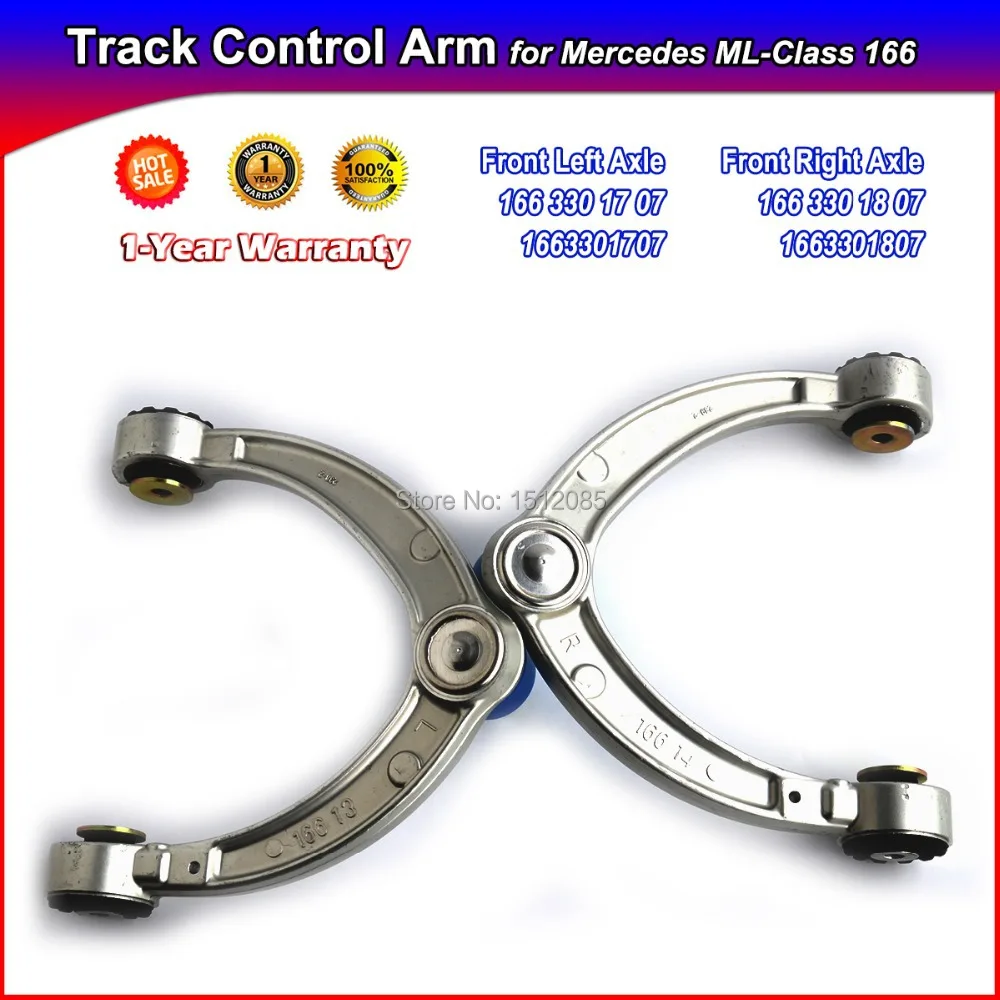 

AP01 NEW PAIR Control Arm For MERCEDES-Benz ML 63 AMG W292 W166 ML350 ML500 ML250 4-Matic 1663301707