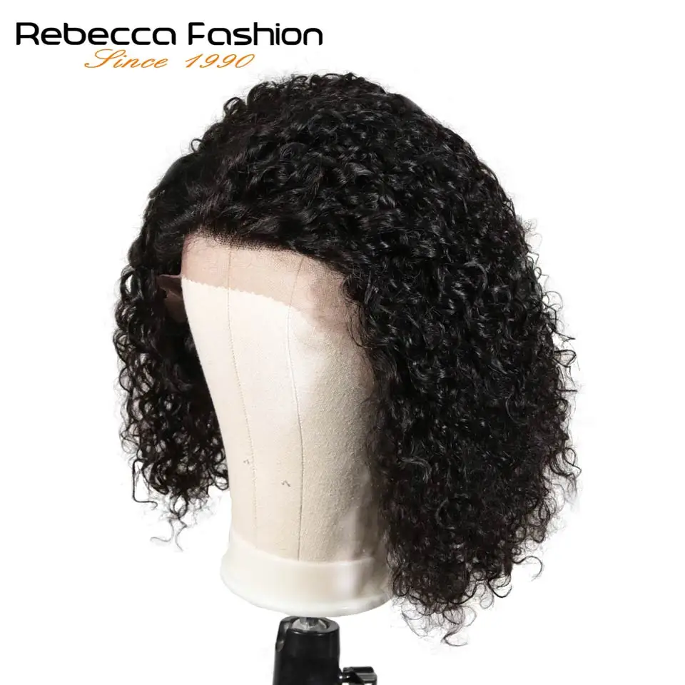 peruano remy cabelo curto encaracolado bob peruca