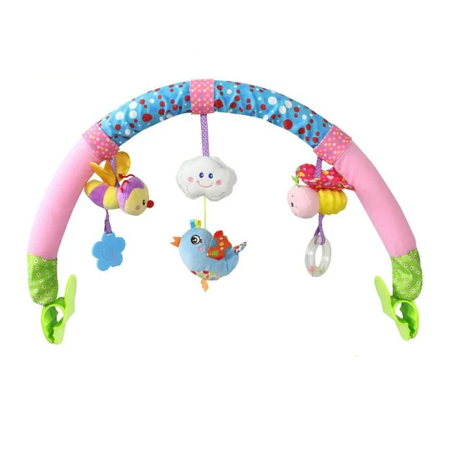 Lovely Baby Cradle Seat Cot Hanging Toys Crib Mobile Stroller Hanging