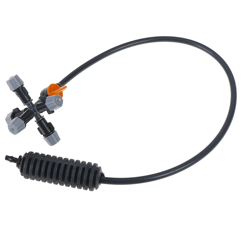 

1set Hanging Anti Drip Misting Nozzle Cross Atomizing Nozzle Fog WATER SPRAY To Greenhouse Drip Irrigation Garden Supplies