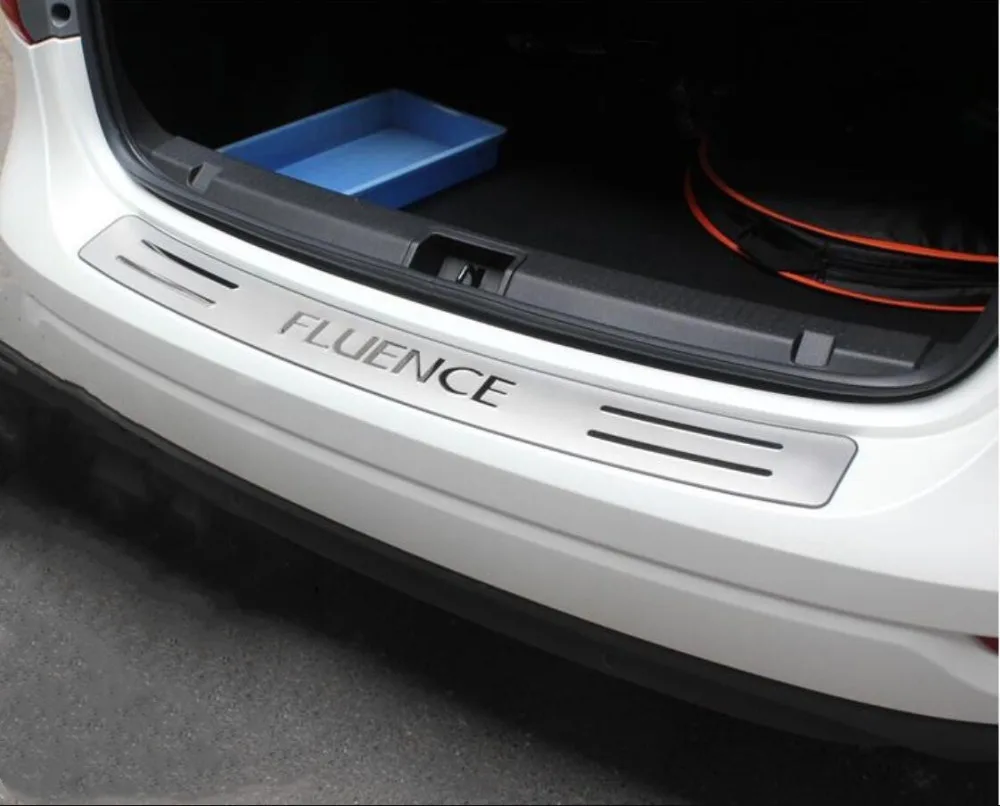 

stainless steel Rear bumper Protector Sill fit For Renault Fluence 2011 - 2018