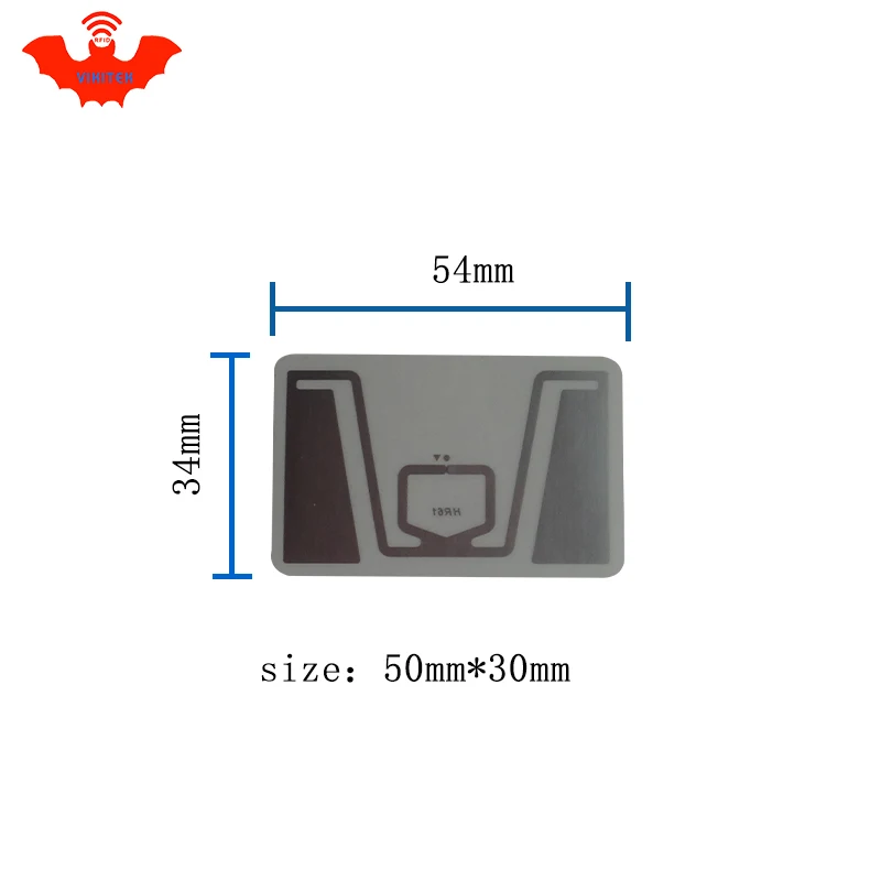UHF RFID Метка HR61 инкрустация Impinj Monza R6 MR6 чип 860 960 МГц 900 915 868 Higgs3 EPCC1G2 6C смарт карта