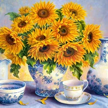 На заказ Алмазная картина eigen foto Тюльпан цветы 5d diy Мандала алмазная живопись фильмы полный квадратный/круглый дом птица балет