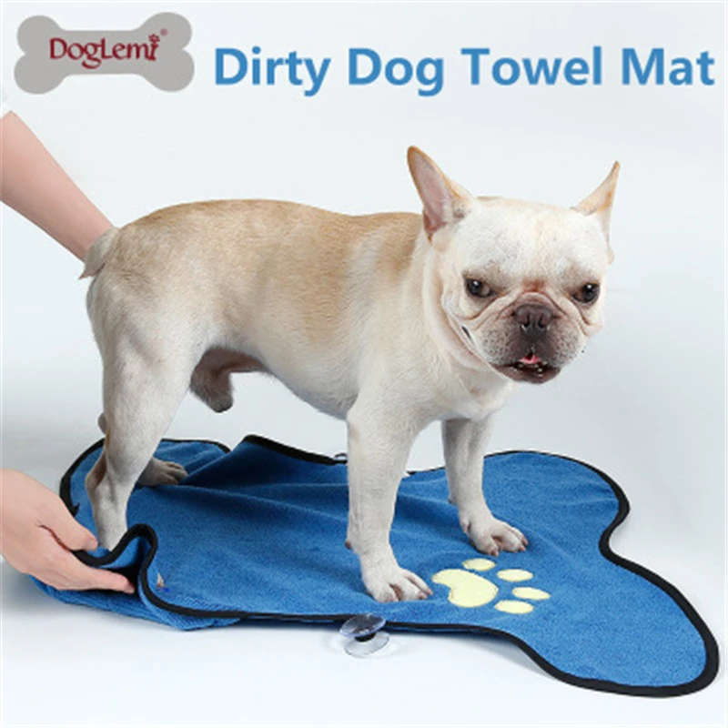 Dog-Drying-Towel-Puppies-Microfiber-Pet-Dirty-Paws-Cleaning-Towels-Door-Rug-Pets-Duplex-Available-Absorbent