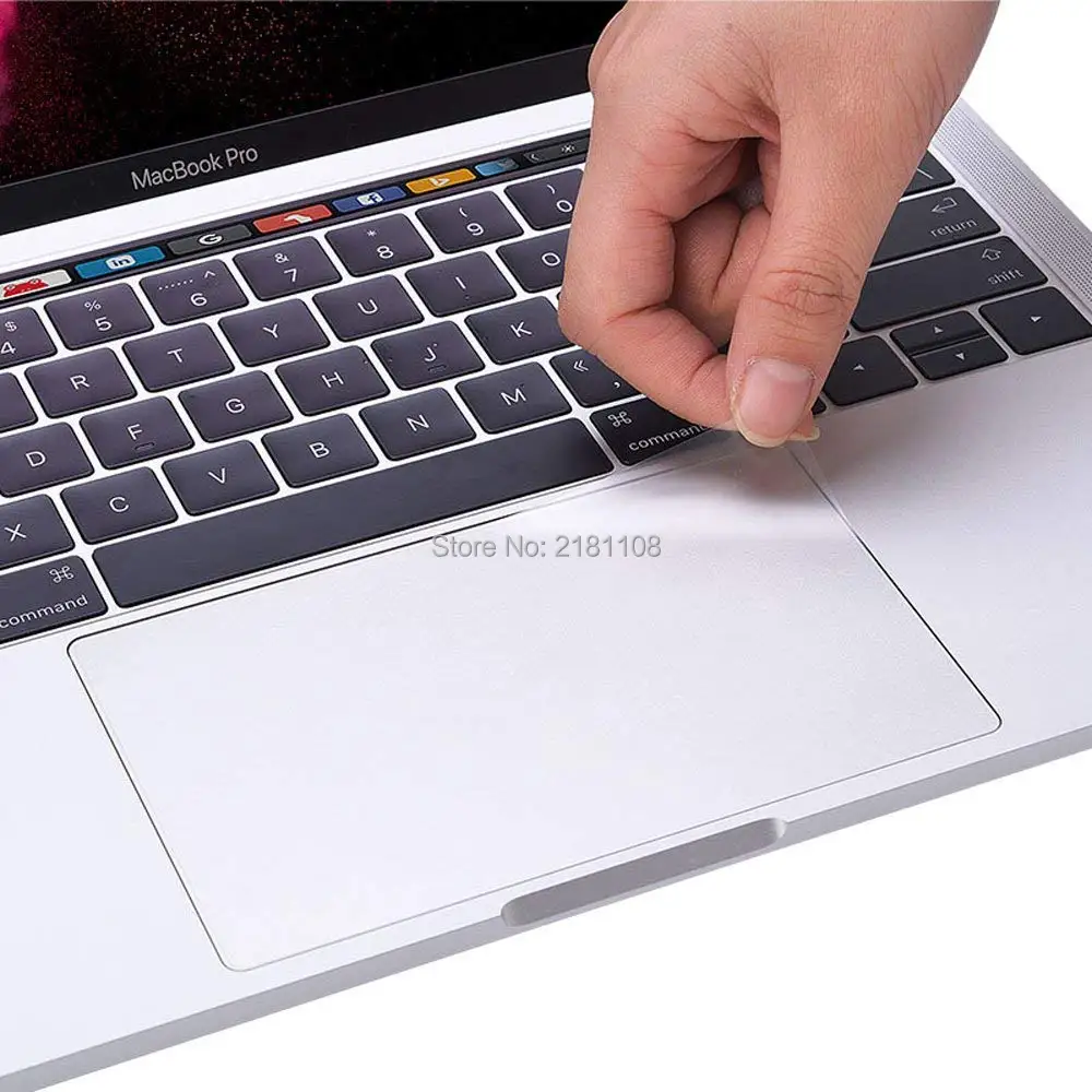 2 шт Ясно царапинам трекпад протектор Touchpad кожного покрова для новые Macbook Pro 13 "A1708 15" a1990A1707 12 "A1534