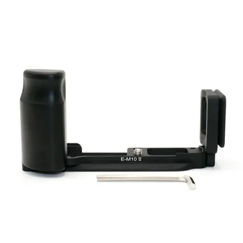 

Pro Vertical L Type Bracket Tripod Quick Release Plate Base Grip Handle For Olympus OMD E-M10 II Mark II free shipping