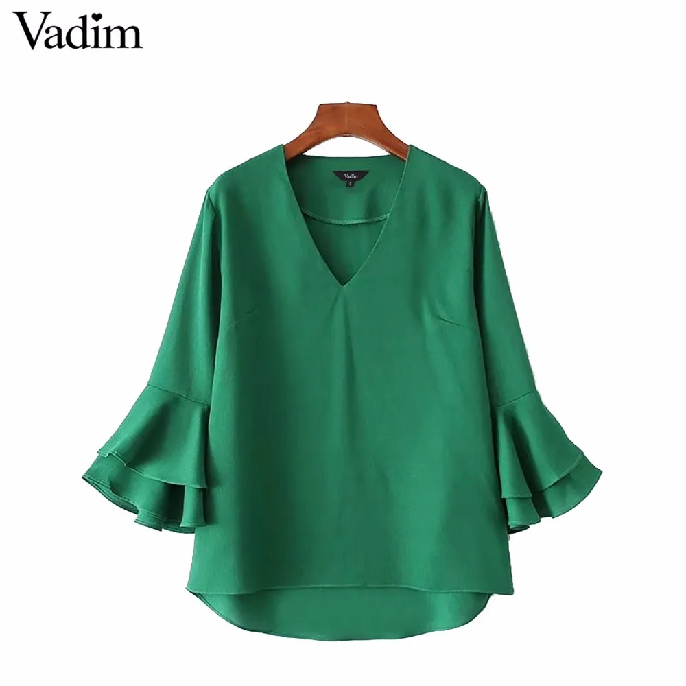 Compra camisa verde esmeralda online al por mayor de China