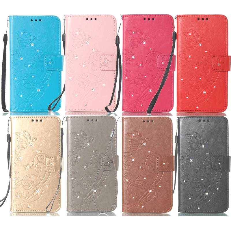 

Leather Diamond Flip Wallet Soft Phone Silicone Cover Shell Fundas for Huawei Mate 10 PRO Lite P Smart Y6 Y625 G8 NEXUS 6P Cases