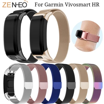 

Milanese Bracelet Watch band For Garmin Vivosmart HR Replacement wristband watches Straps For Garmin Vivosmart HR Watchbands