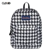 Ou Mo brand Houndstooth laptop backpack Women computer bag anti theft backpack school Bag teenagers travel man Backpack Ou Mo brand Houndstooth laptop backpack Women computer bag anti theft backpack school Bag teenagers travel man Backpack