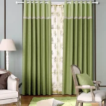 Blackout font b Curtain b font Fabrics Bedroom Linen Ready Made font b Window b font